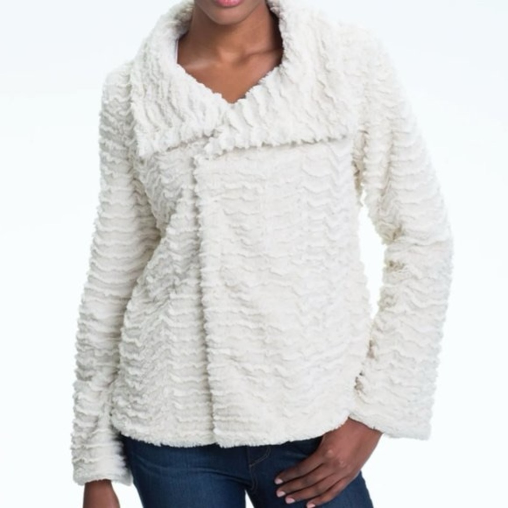 Patagonia Pelage Fleece Jacket Cream Size Medium